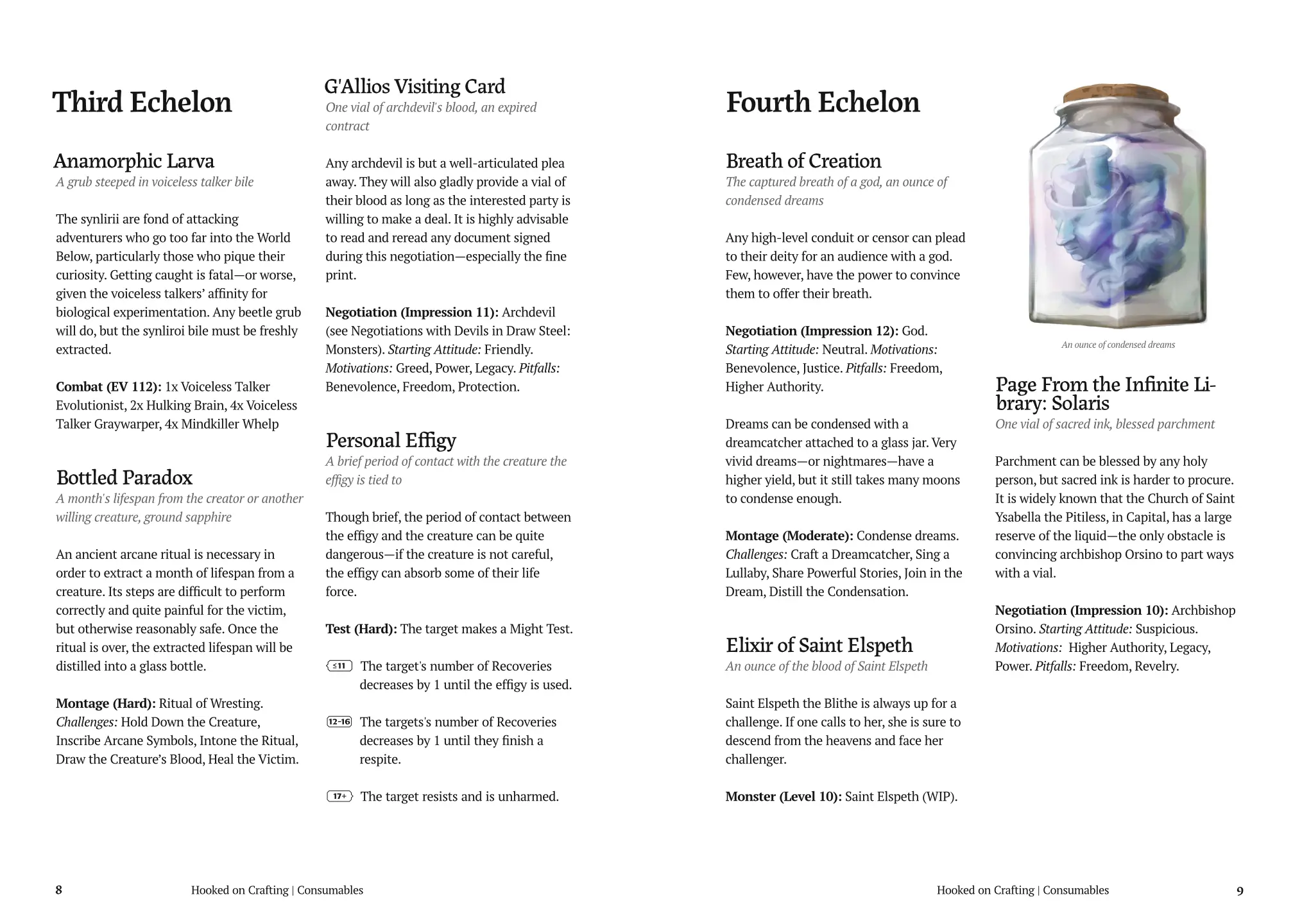 Spread 2 with art by Inge