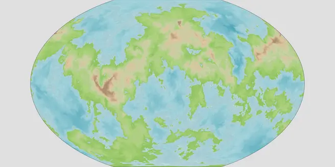 Winkel tripel projection